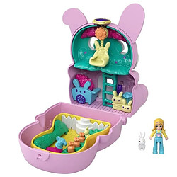 Avis Polly Pocket - Coffret transformable Lapin, avec mini-poupée Polly, figurine de lapin et surprises - Mini-Poupée - Des 4 ans