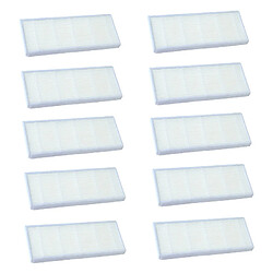 10pcs filtre HEPA pour Cecotec Conga 1290 1390 Aspirateur robotique