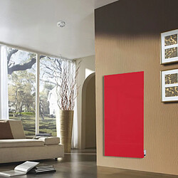 Avis Ilo Radiateur électrique plat panneau rayonnant en verre 120x60cm 750W convertible en sèche serviette