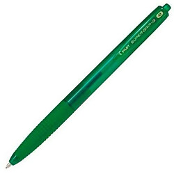 Crayon Pilot Supergrip G Vert 0,4 mm 1 mm (12 Unités)