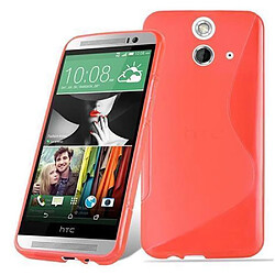 Acheter Cadorabo Coque HTC ONE E8 Etui en Rouge