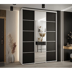 Abiks Meble Armoire DAVOS 5 À Portes Coulissantes 235,2/180/60 3 Portes