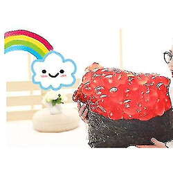 Acheter Universal Peluche alimentaire simulée remplie de sushi côtes de porc couilles t boeuf boeuf saumon snack (46 * 40 cm)