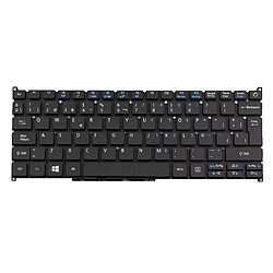 Clavier pour ACER Aspire ES1-132 ES1-132-C37M Espagnol Pièces de Recharge Cadeau Idéal Clavier Noir