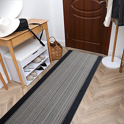 Avis RUGSX TAPIS DE COULOIR ANTIDÉRAPANT CARNABY gris 80cm 80x200 cm