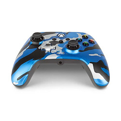 Pack Manette XBOX ONE-S-X-PC Camouflage bleu métalisé Officielle + Casque Gamer PRO PH8 SPIRIT OF GAMER XBOX ONE/S/X/PC