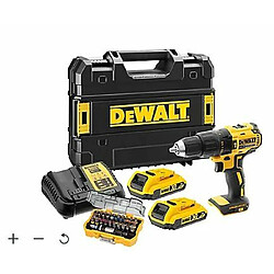 DeWalt Perceuse visseuse à percussion DCD778D2TA 18V