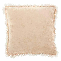 Paris Prix Coussin Déco Franges 45x45cm Beige