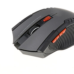 Avis Souris sans fil 2.4ghz usb pour souris optiques d'ordinateur portable faire défiler gris