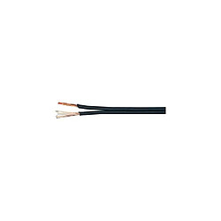 Câble audio BKL Electronic 1106001 2 x 0.14 mm² noir au mètre