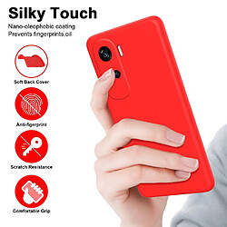 Avis Htdmobiles Coque pour Huawei Honor 90 Lite 5G - housse etui silicone gel fine + film ecran - ROUGE