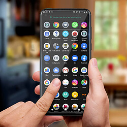 Avizar Film Écran Motorola Moto G8 Verre Trempé 9H Anti-traces Transparent pas cher