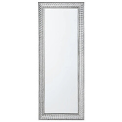 Beliani Miroir BUBRY 130 cm Argenté