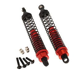 Acheter Pièces 2pcs d'amortisseur 1/10 pour le camion Monster Bigfoot 94111 94188 rouge