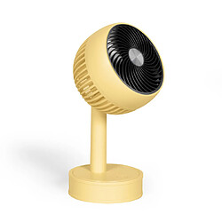 Livoo Mini-Ventilateur de Bureau design USB jaune pas cher