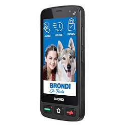 Brondi Pocket 10,2 cm (4') Double SIM Android 12 Go edition 4G USB Type-C 2 Go 16 Go 1400 mAh Noir