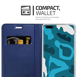 Acheter Cadorabo Coque Huawei P40 Etui en Bleu