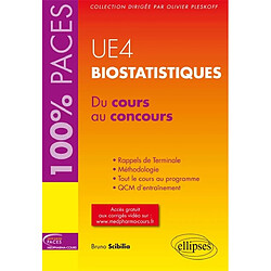 UE4, biostatistiques : du cours au concours