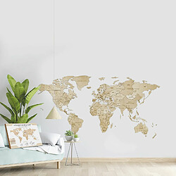 Avis Youdoit Puzzle en bois Mappemonde 144 cm