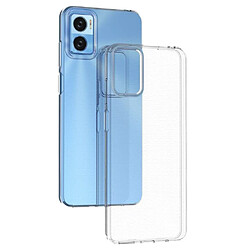 Avis Htdmobiles Coque pour Motorola Moto E22 / E22i - housse etui silicone gel fine + verre trempe - TRANSPARENT TPU