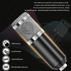 Yonis Microphone USB Haute Définition Pour Live pas cher