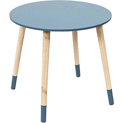 Acheter The Home Deco Factory Tables gigognes bicolores Scandi (Lot de 2) bleu et jaune.