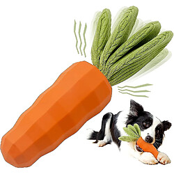 Jouets pour chien en caoutchouc indestructible pour l'ennui Petits Moyens Grands Chiens Entraînement Jouets Interactifs pour Chiens Chiots Jouets à Mâcherorange1pcs