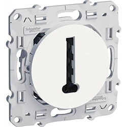 Avis Schneider Electric prise rj45 catégorie 6 utp - blanc - fixation par vis - schneider odace