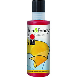 Marabu Window Color 'fun & fancy', 80 ml, rouge rubis ()