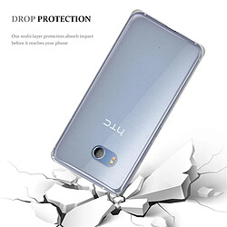 Cadorabo Coque HTC OCEAN / U11 Etui en Transparent pas cher