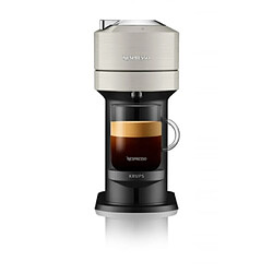 Krups Nespresso Vertuo Next Xn910b Cafetière à Dosette 1260W 1.1L Arrêt Automatique Plastique Gris