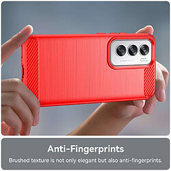 Acheter Htdmobiles Coque pour Oppo Reno 12 Pro 5G - housse etui silicone gel carbone + verre trempe - ROUGE