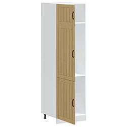 Avis vidaXL Armoire de cuisine Lucca chêne sonoma bois d'ingénierie