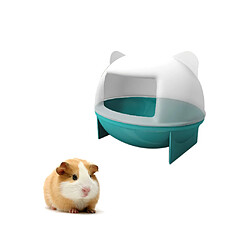 Hamster Souris Salle De Bain Pour Animaux De Compagnie Gerbille Bleu Boîte Bain Cage Hamster Jouet De Toilette