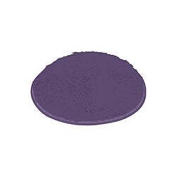 Acheter 80cm Zone Shaggy Tapis Tapis De Chambre Tapis De Sol Anti-dérapant Pelucheux Violet Foncé