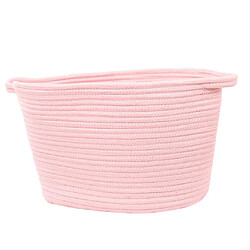 Panier De Rangement Domestique Pliant Pour Vêtements Sales Chapeau Serviettes Rose