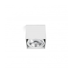 faro Plafonnier blanc Tecto 1 ampoule h12 cm