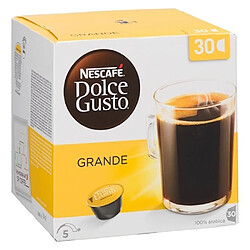 Capsules Dolce Gusto café Grande Nescafé - Boîte de 30