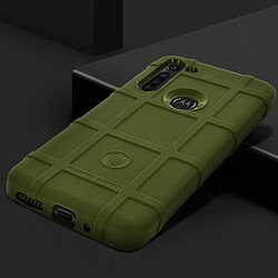 Avis Avizar Coque Motorola Moto G8 Power Motif Carreaux Relief Renforcé Anti-trace Vert kaki