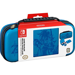 Nintendo - Pochette de transport officielle Nintendo Zelda pour Nintendo Switch Bleu