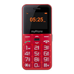 Téléphone Senior myPhone Halo Easy Interface Simple Pratique Bouton SOS Rouge