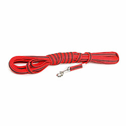 Julius-K9 218 Gm-r-s10 Super Dog Grip Laisse avec poignée, Rouge/Gris