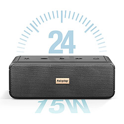 Avis Fairplay Enceinte Bluetooth Etanche IPX7 Puissance 15W Noir