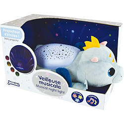 Jemini Peluche Leon Le Dragon Musicale et Lumineuse +/-34 cm