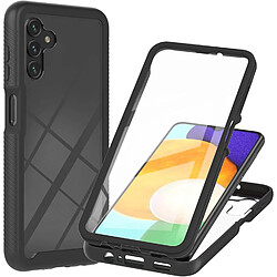 Xeptio Coque 360 degrés intégrale pour Samsung Galaxy A14 5G Protection arrière Avant noir