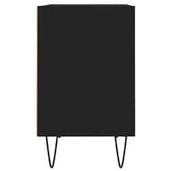 Acheter vidaXL Meuble TV noir 69,5 x 30 x 50 cm bois d'ingénierie