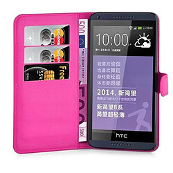 Acheter Cadorabo Coque HTC Desire 816 Etui en Rose