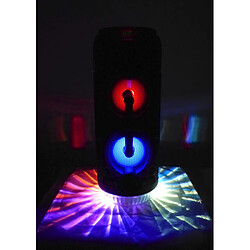 Acheter Inovalley Enceinte lumineuse Bluetooth KARAOKE 400W LIGHTSOUND