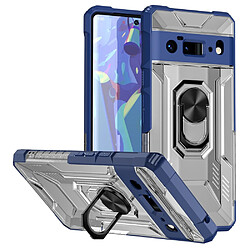 Coque en TPU anti-griffes avec béquille, bleu pour votre Google Pixel 6 Pro