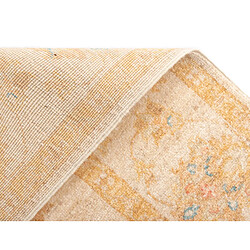 Avis Vidal Tapis de couloir en laine 414x121 beige Kaizar